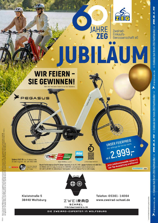 Jubiläumsprospekt 60 Jahre ZEG