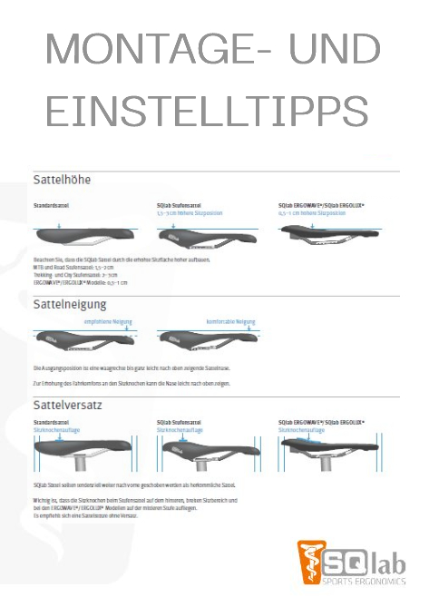 SQlab Montage- und Einstelltipps